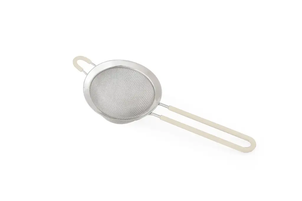 Strainer Silicone Handle 12cm - Almond
