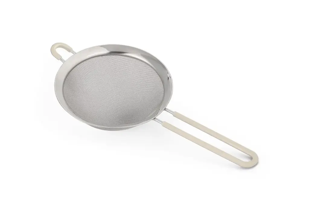 Strainer Silicone Handle 16cm - Almond