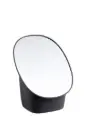 Cosmetic Mirror and Organiser - Black