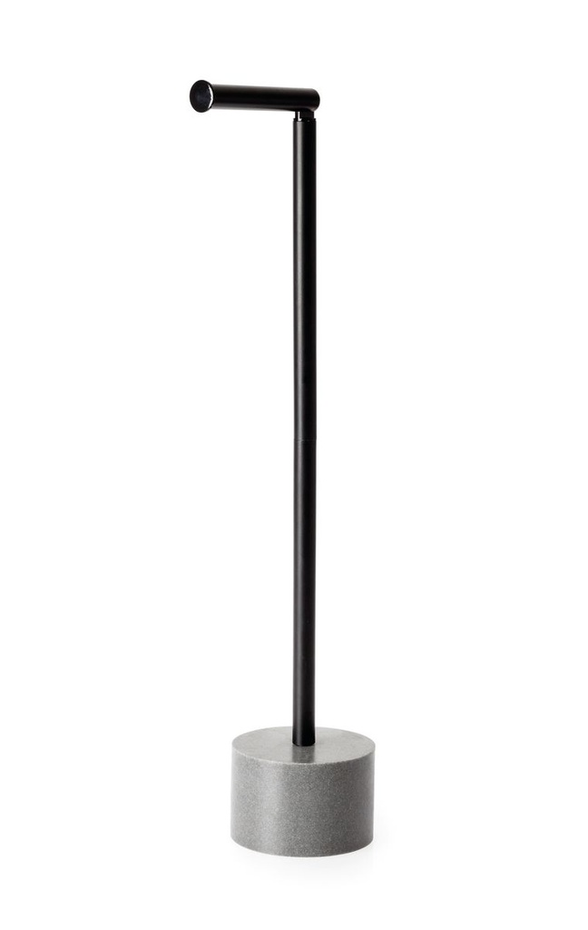 Rocco Toilet Roll Holder Grey