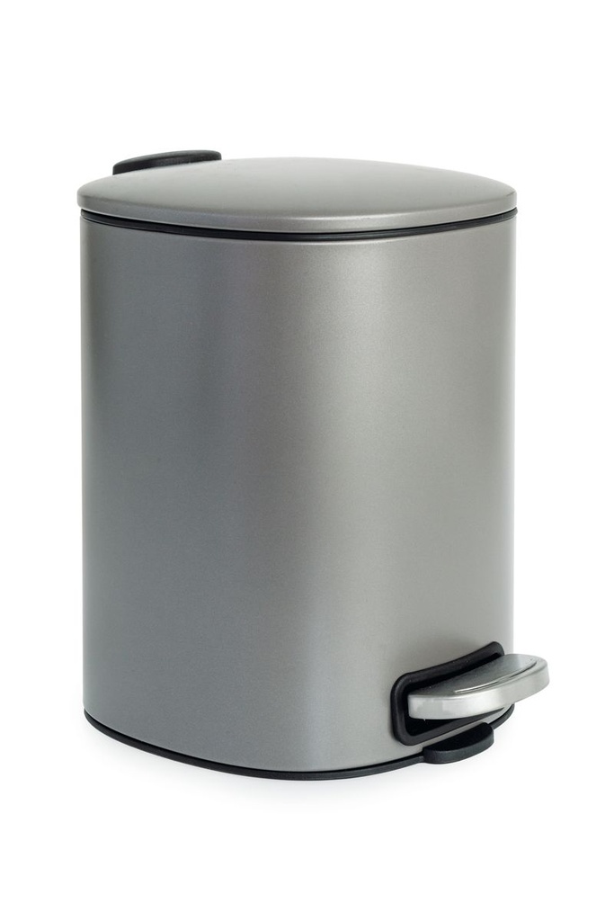 Santorini 5L Pedal Bin Platinum