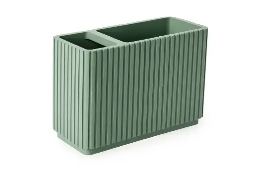 [BA2053GR] Berkeley Toothbrush Tidy - Green**