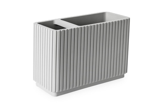 [BA2053WH] Berkeley Toothbrush Tidy - White