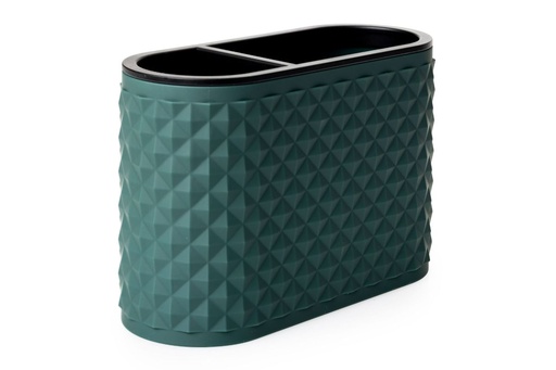 [BA2063GR] Figaro Toothbrush Tidy Pine Green