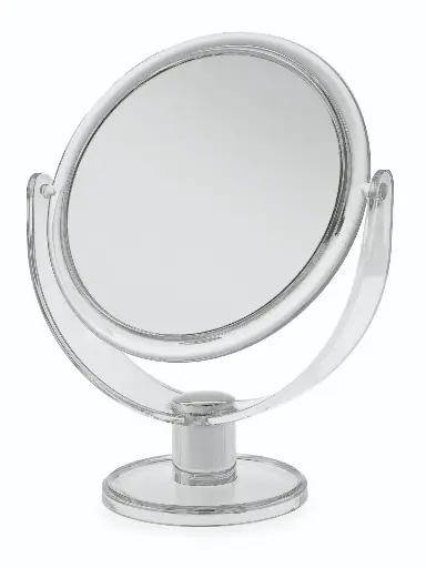 [BA2205] Plastic Round Mirror Clear - Small