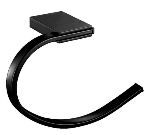 [BA55804] Albany Black Towel Ring*