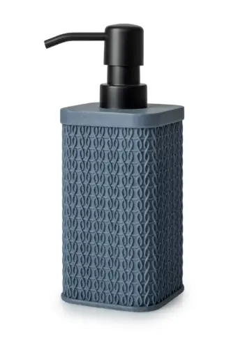 [BA6210BL] Lace Soap Dispenser Slate Blue