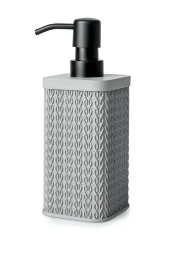 [BA6210GY] Lace Soap Dispenser Grey