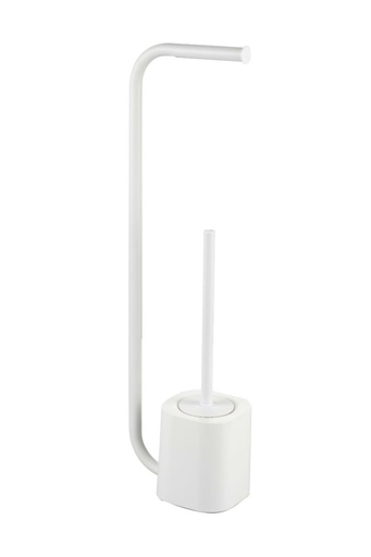 [BA6377WH] Toilet Paper & Brush Holder – White**