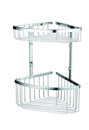 [BA7153] Suffolk Double Corner Caddy Steel Steel*