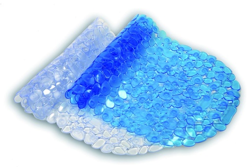 [BM6936CL] Pebble Bath Mat Clear (Phthalate Free)
