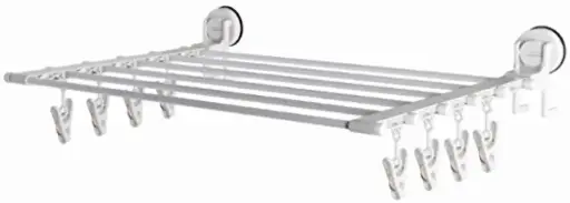 [GEK-600W] Gecko Laundry Rack White**