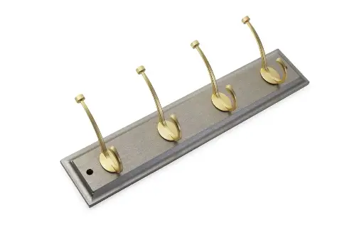 [HK2003/4] Lincoln 4 Hook Wall Champagne