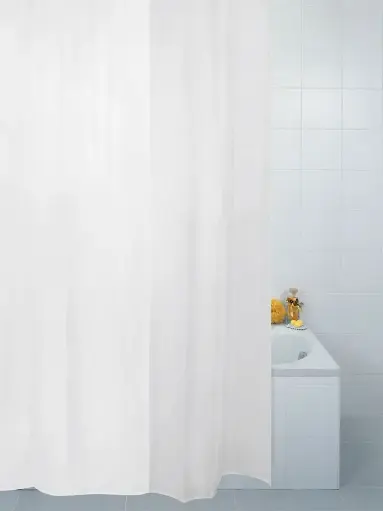 [SC601/WH] Professional Series Shower Curtain White 180x200cm