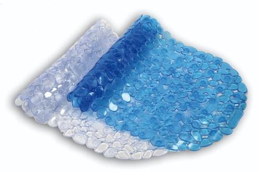[SM6946CL] Pebble Shower Mat Clear (Phthalate Free)