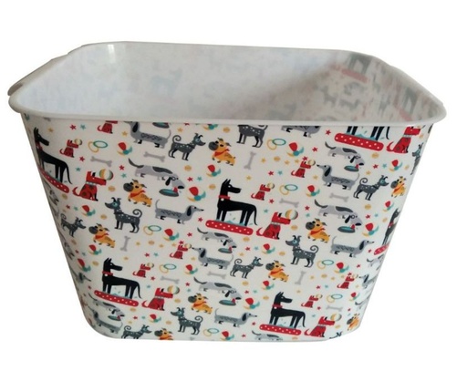 [ST1902] Plastic Storage Box Dog Design**