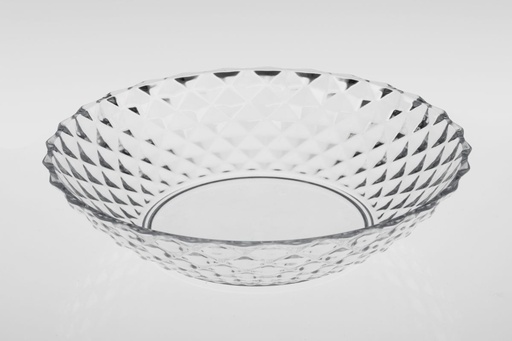 [15105] Capri Soup Plate 20cm Clear**