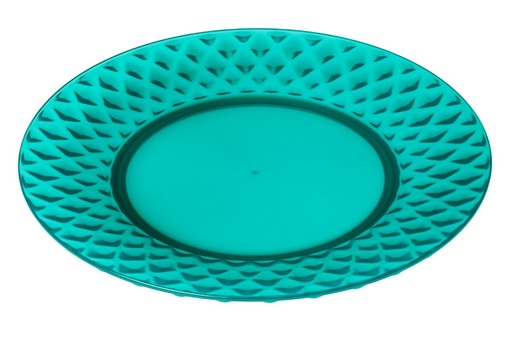 [15110] Tuscany 19cm Plate Emerald**