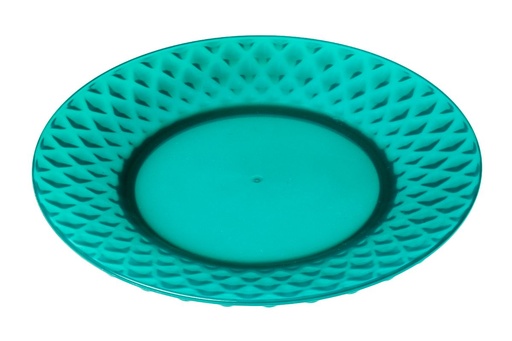 [15111] Tuscany 25cm Plate Emerald**
