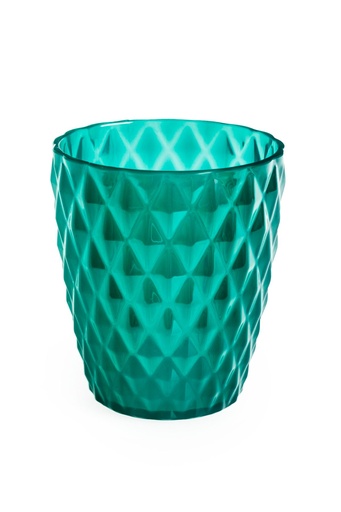 [15114] Tuscany Glass 390ml Emerald**
