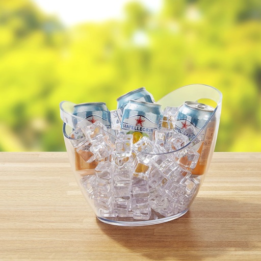 [15300] Capri Ice Storage Bucket 3.5L Clear**