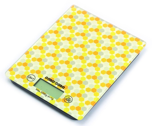 [16321] Electronic Kitchen Scale Honeycomb*