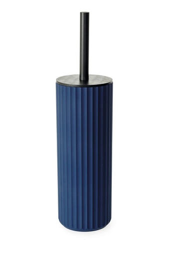 [BA2036BL] Berkeley Toilet Brush - Blue W/Bamboo Lid