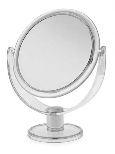 [BA2209] Plastic Round Mirror Clear - Med