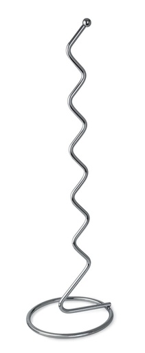 [BA2585] Squiggly Toilet Roll Holder Chrome