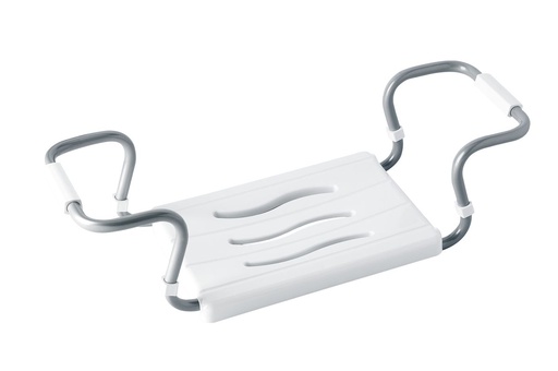 [BA3100] Adjustable Bath Tub Seat White