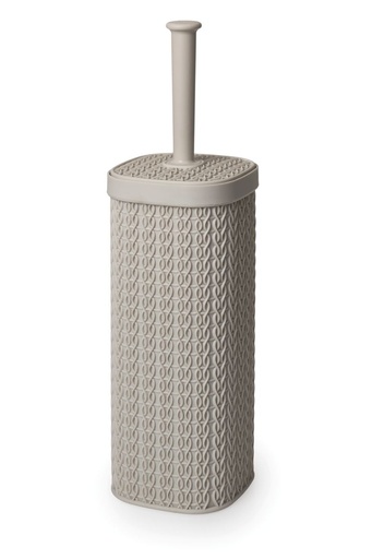 [BA6200AL] Lace Toilet Brush Plastic Almond