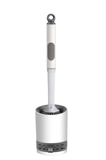 [BA6610] Refillable Toilet Brush & Holder (TPR Head)