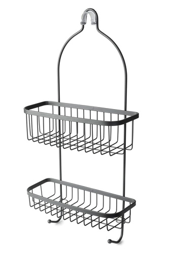 [BA6678] 2 Tier Shower Caddy Graphite**