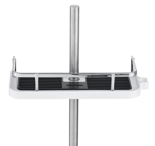 [BA6683] Venus Shower Rail Shelf - White