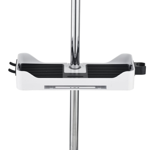 [BA6684] Neptune Shower Rail Shelf With Wiper - White