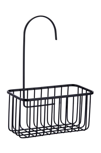 [BA7157] Una Hanging Shower Caddy Black