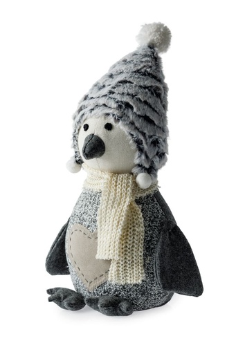 [DS077] Snowy Penguin Door Stop