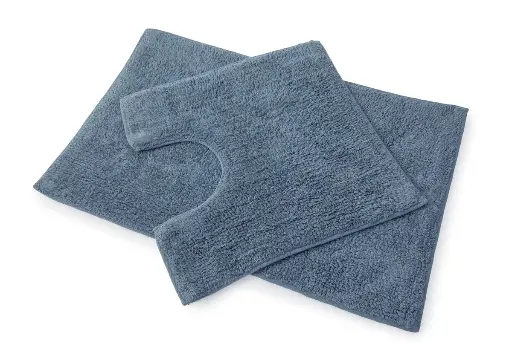 [105/SLB] Premier 2Pc Bath Set Slate Blue*