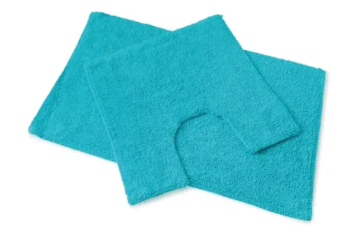 [105/TQ] Premier 2Pc Bath Set Turquoise*