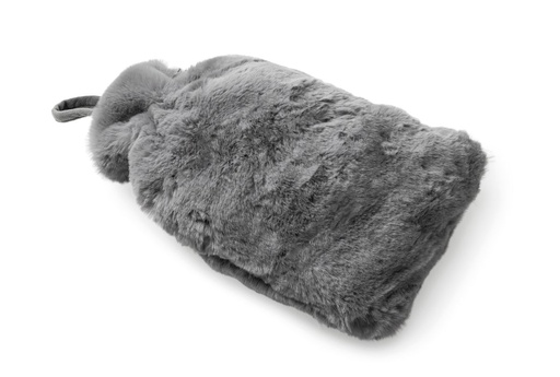 [HW027] Supersoft Luxury Hot Water Bottle & Cover Grey