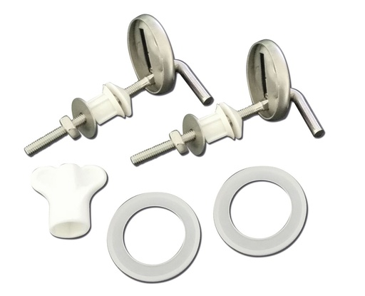 [TS001] Stainless Steel Replacement Hinge (TS100) and MDF Toilet seats