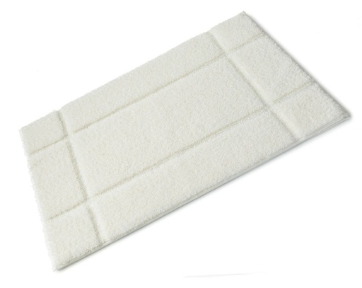 [3160WH] Orla Microfibre Mat White