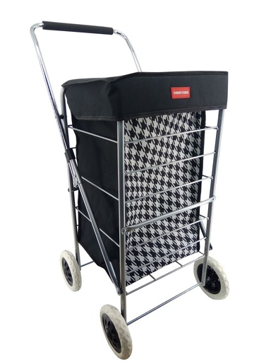 [12110] Dogtooth 4 Wheel Shopping Trolley