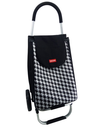[12112] Dogtooth Aluminium 2 Wheel Shopping Trolley