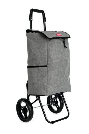 [12115] Marino 2 Wheel Shopping Trolley - Grey