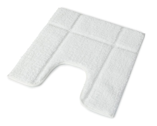 [3165WH] Orla Microfibre Pedestal Mat White