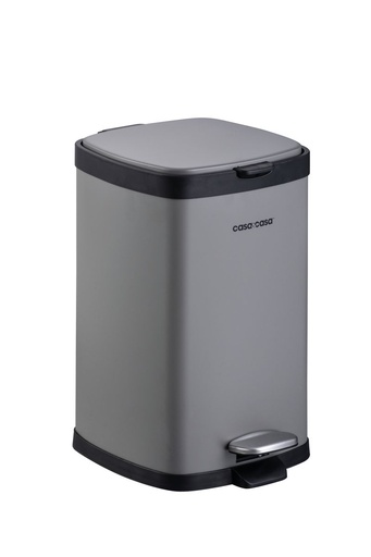 [14102] Soho 12L Pedal Bin Matt Grey