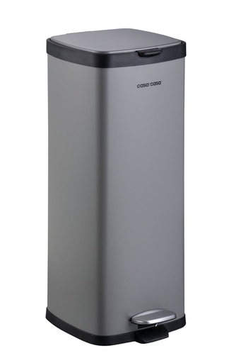 [14103] Soho 30L Pedal Bin Matt Grey