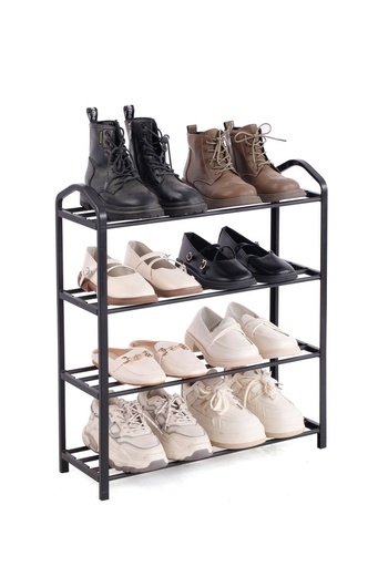 [14865] 4 Tier Plastic Shoe Rack
