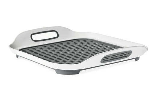 [16100] Soft Sink Mat Wh/Gy